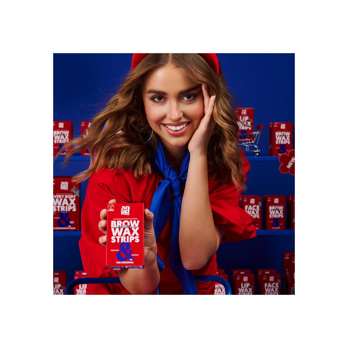 Brow Wax Strips – Augenbrauen Kaltwachsstreifen | A.N.D. Beauty