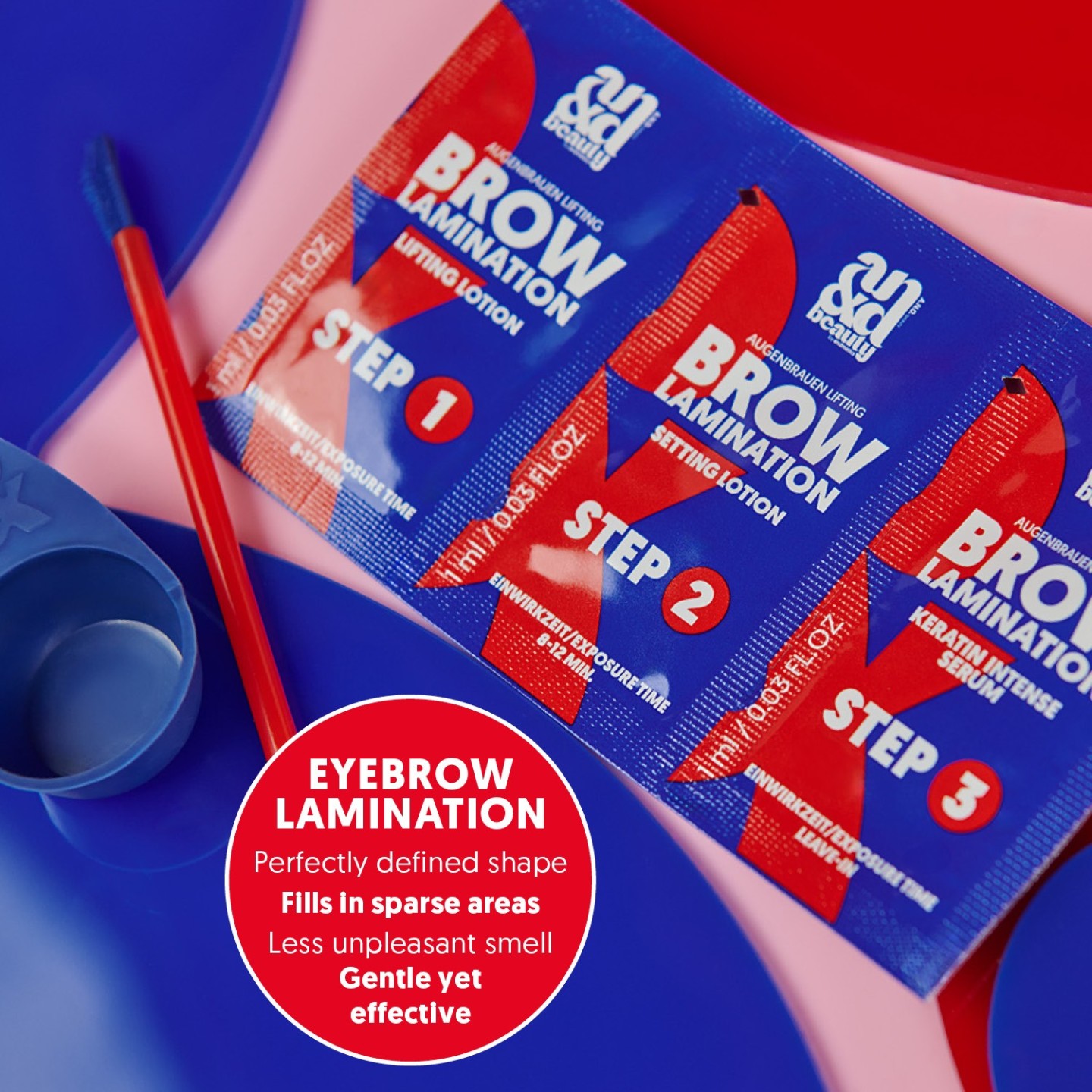 Brow Lamination Kit - perfekt definierte Brows - ganz ohne Salon | A.N.D. Beauty