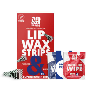 Lip Wax Strips – Cold Wax Strips for the Upper Lip | A.N.D. Beauty