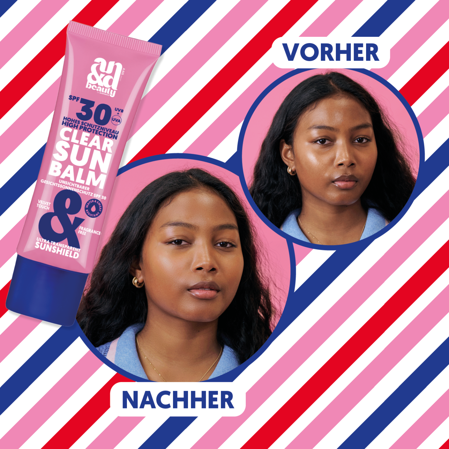 Clear Sun Balm LSF 30 – Invisible. Protective. Everyday. | A.N.D. Beauty