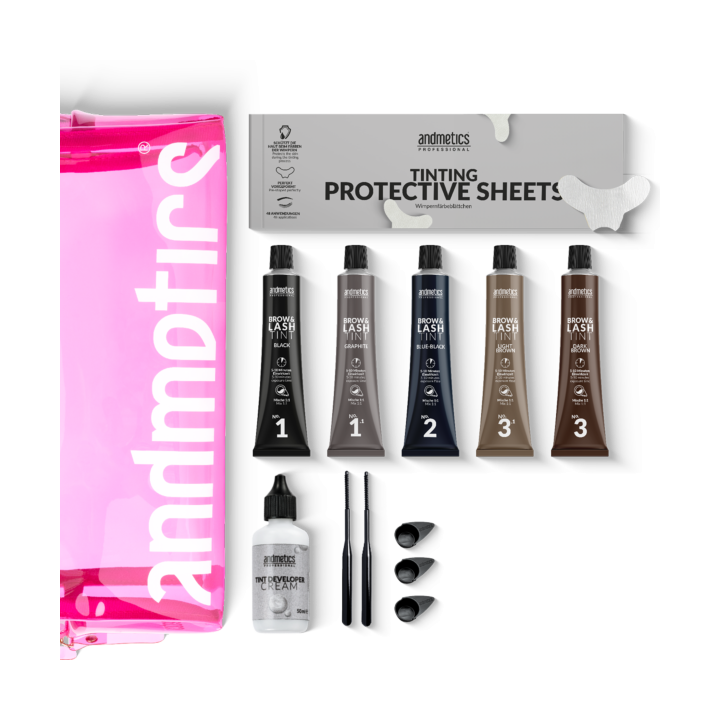 andmetics pro tinting starter set