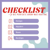 Augenbrauen Wachsstreifen LARGE